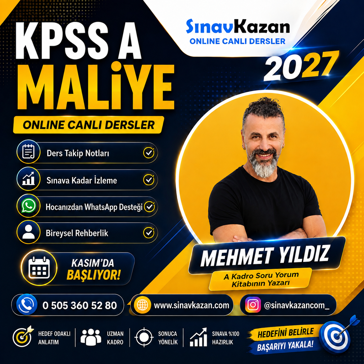 2027 MEHMET YILDIZ İLE ONLİNE MALİYE DERSLERİ