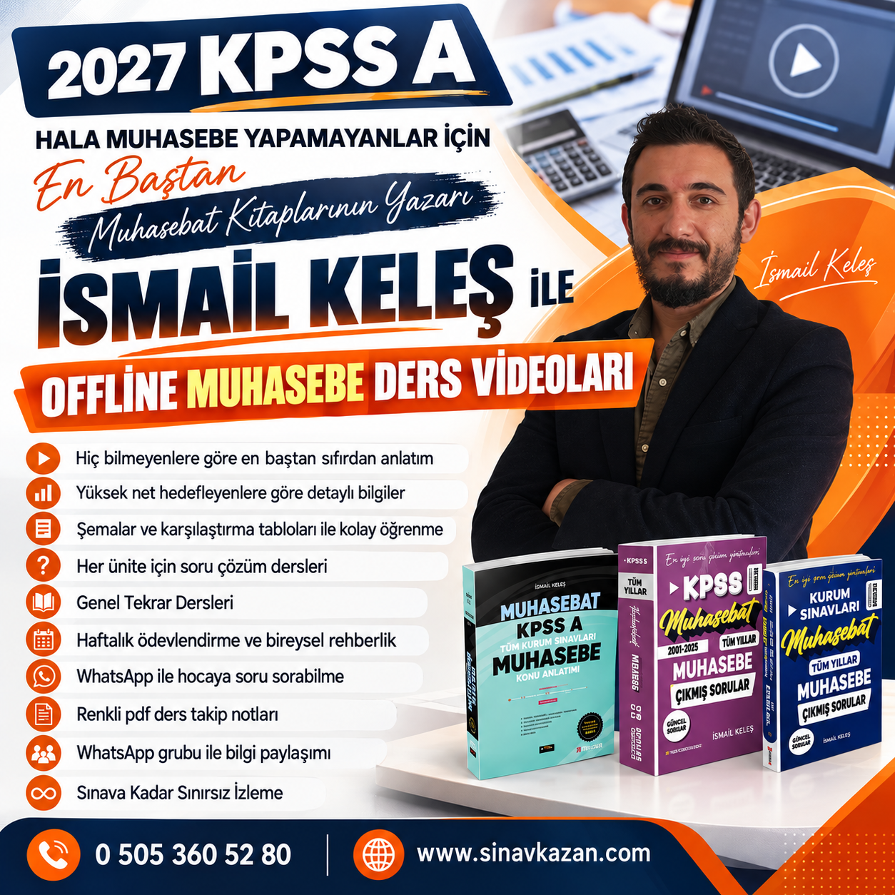 İSMAİL KELEŞ İLE OFFLİNE MUHASEBE DERSLERİ 2027