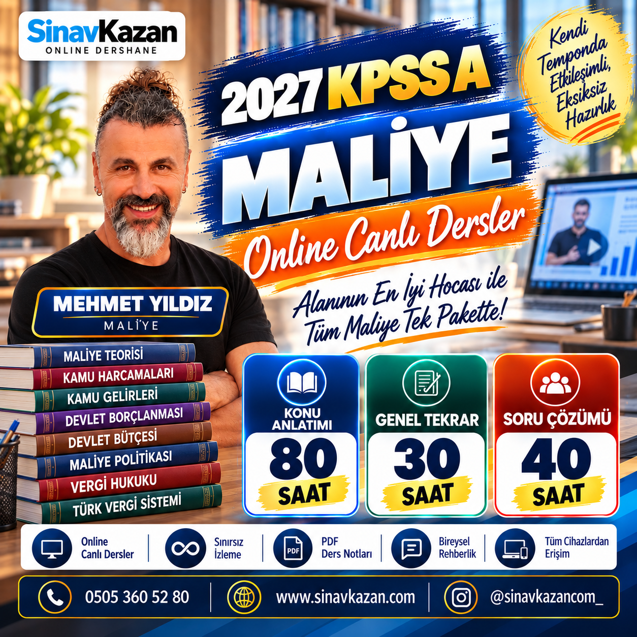 2027 MEHMET YILDIZ İLE ONLİNE MALİYE DERSLERİ